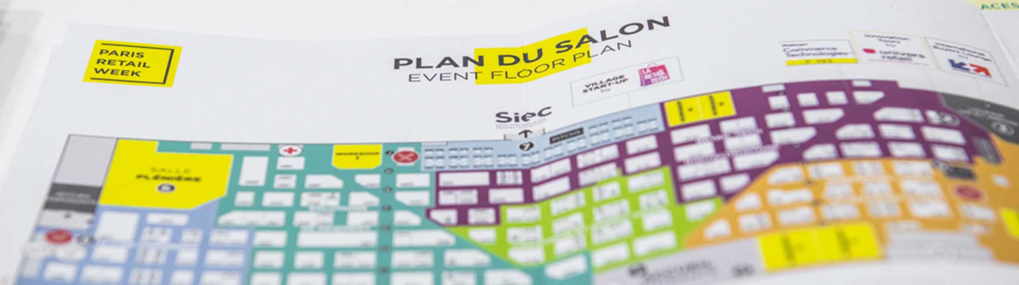 plan du salon paris retail week