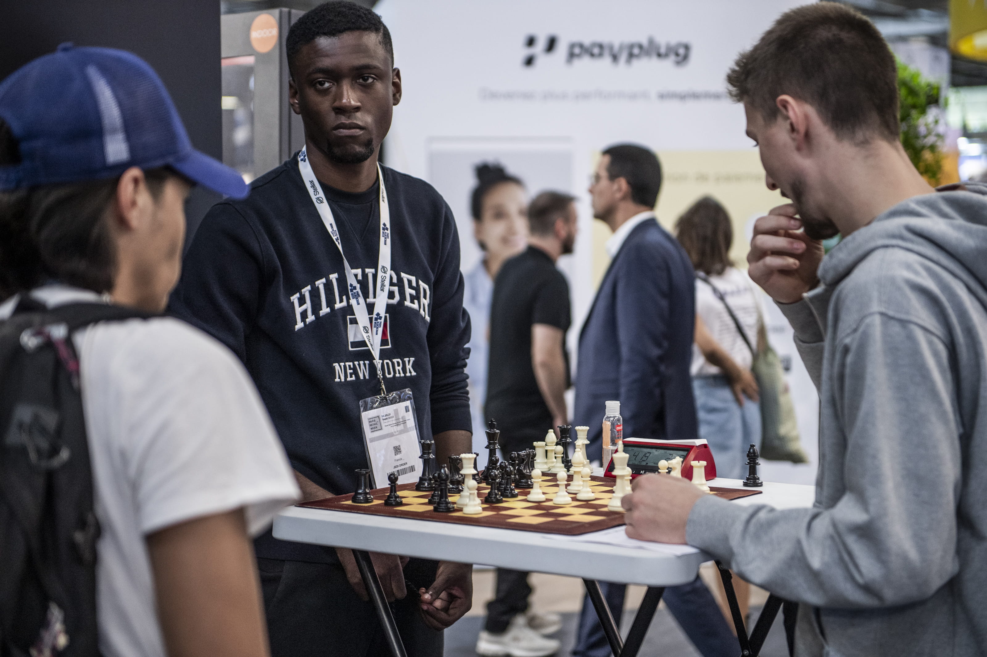 people playing chess 