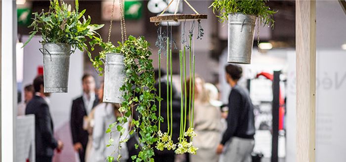 plantes personnes en arrière plan